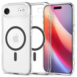 Spigen Ultra Hybrid MagSafe pouzdro pro iPhone Air, čiré/grafitové