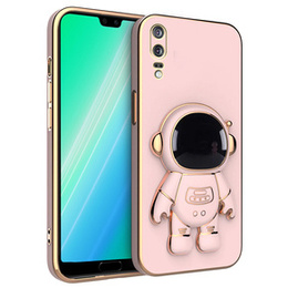 Pouzdro pro  Huawei P20, Astronaut, růžové
