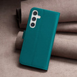 Klopové pouzdro pro Samsung Galaxy A55 5G,BINFEN Wallet, zelený