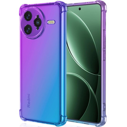 Pouzdro pro Xiaomi Poco F7 Ultra, Gradient Dropproof, Fialová / modrá