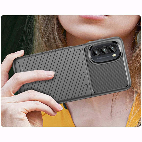 Pouzdro pro Motorola Moto G52 / G82 5G, Thunder, černé