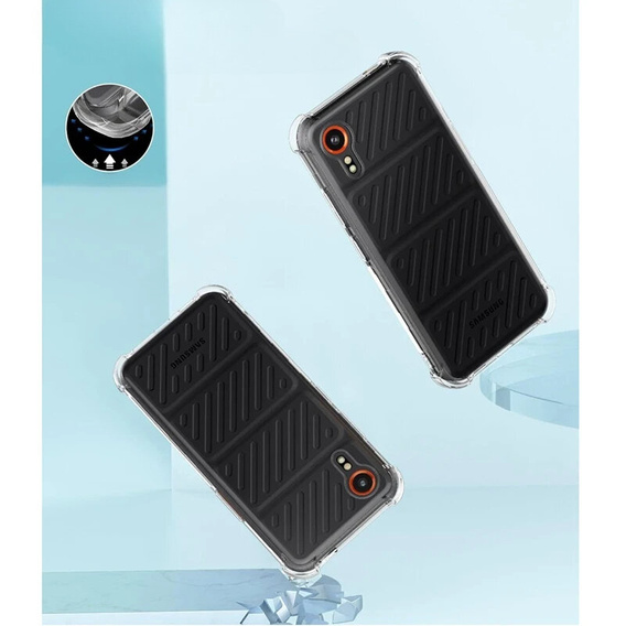 Pouzdro pro Samsung Galaxy Xcover 7, Dropproof, průhledné