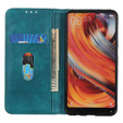 Flipové pouzdro pro OnePlus 13, Split Leather, zelené