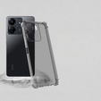 IMAK pouzdro pro Xiaomi Redmi 13C / Poco C65, Dropproof, transparentní / černé