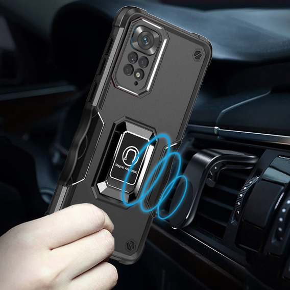 Pouzdro pro Xiaomi Redmi Note 11 / 11S, Dual-Layer Armor, černé