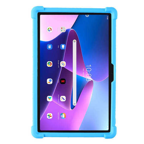 Silikonový obal pro Lenovo Tab M10 Plus 10.6 Gen 3 TB-125F TB-128F, Impact, pancéřovaný, modré