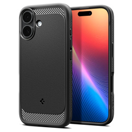 Spigen Rugged Armor MagSafe pouzdro pro iPhone 17, matně černé