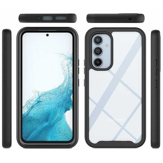 Pouzdro pro Samsung Galaxy A34 5G, Shockproof, s fólií, černé