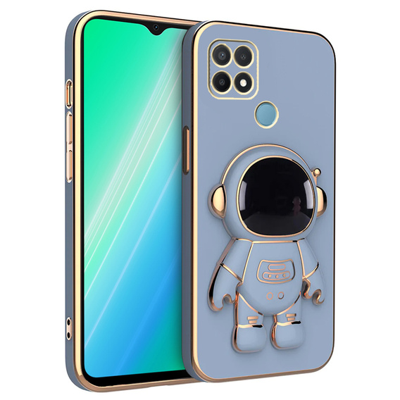 Pouzdro pro Oppo A15/A15S, Astronaut, modré