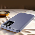 Flipové pouzdro pro Samsung Galaxy A56 5G, Smart View Wallet, fialové