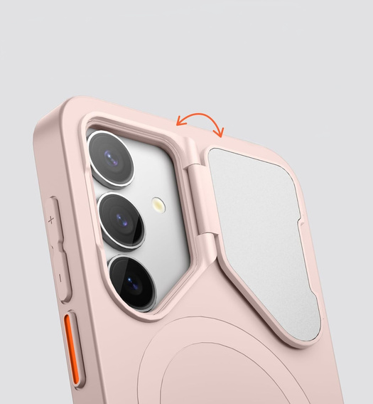 Pouzdro pro Samsung Galaxy S25+ Plus, Suritch Shockproof, pro MagSafe, růžové