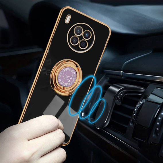 Pouzdro pro Huawei Nova 8i, Electro Ring, černé