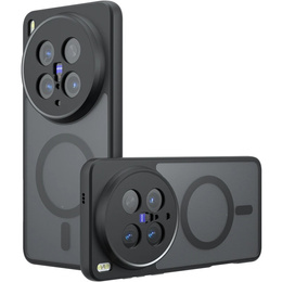 Pouzdro pro Vivo X200 Pro 5G, pro MagSafe, ERBORD Matt Case, černý