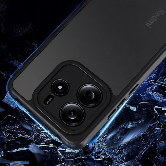 Pouzdro pro Xiaomi Redmi Note 14 4G, Fusion Hybrid, průhledné