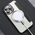 Klopové pouzdro pro iPhone 11 Pro Max, RFID Wallet MagSafe CamShield, černé