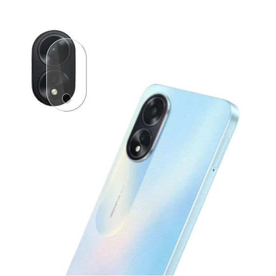 Tvrzené sklo na fotoaparát pro Oppo A18 4G / A38 4G, průhledné