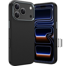 BENKS Kevlar Armor PRO Carbon Fiber 600D A069 pouzdro MagSafe pro iPhone 17 Pro