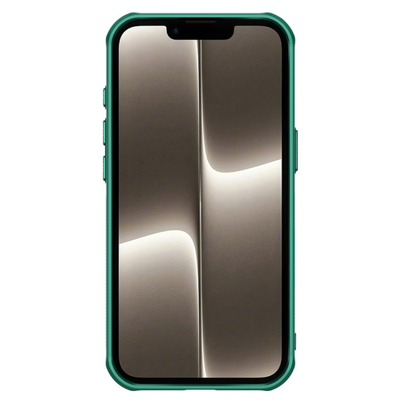 Pouzdro pro iPhone 16e, pancéřované Nillkin, Icelade Prop, pro Magsafe, zelené