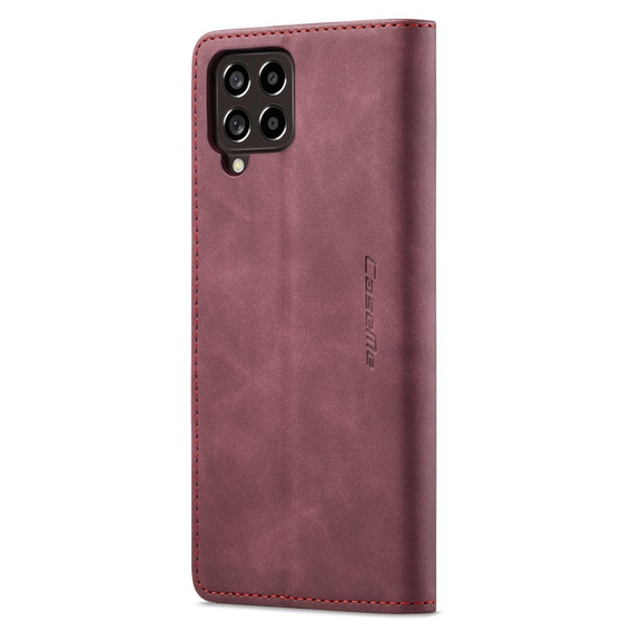Pouzdro CASEME pro Samsung Galaxy M33 5G, Leather Wallet Case, kaštanové