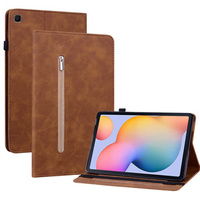 Pouzdro pro Samsung Galaxy Tab S6 Lite, Wallet Pen Slot, hnědé