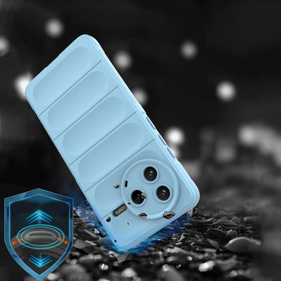 Pouzdro pro Xiaomi Poco F7 Pro, Gaming Shockproof, modré