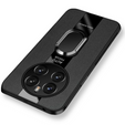 Pouzdro pro Realme 12 Pro 5G / 12 Pro+ 5G, Leather Kickstand Ring, černé