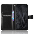 Klopové pouzdro pro Google Pixel 8 Pro, Crazy Horse Wallet, černé