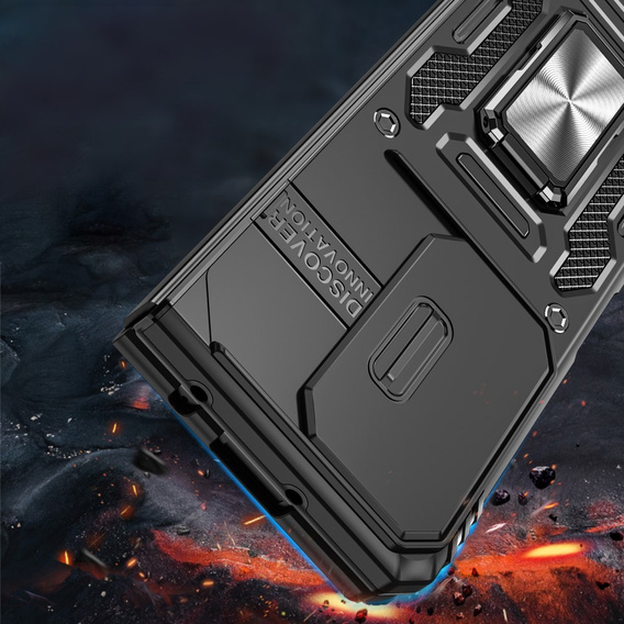 Pouzdro pro Samsung Galaxy Z Fold6 5G, CamShield Slide, černé