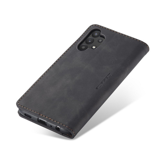 Pouzdro CASEME pro Samsung Galaxy A32 5G, Leather Wallet Case, černé