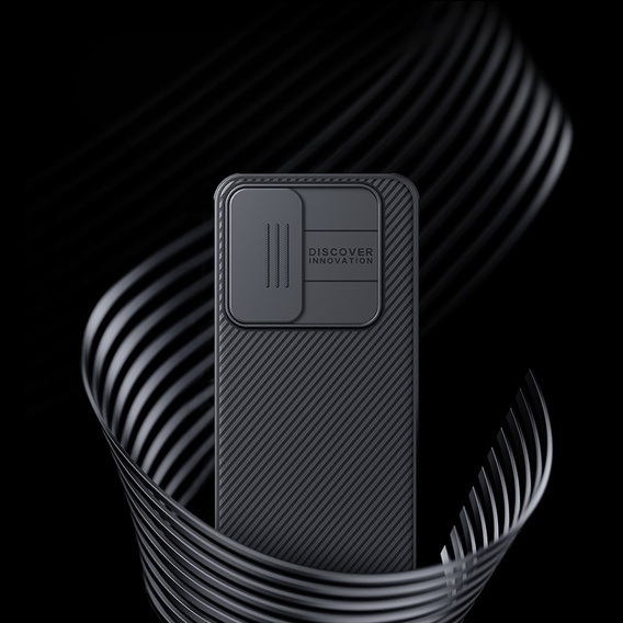 Pouzdro pro Samsung Galaxy S24 FE, obrněné Nillkin, CamShield Pro, černé