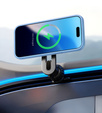 Pouzdro pro iPhone 16 Pro Max, pro MagSafe, ERBORD Matt Case, modrý + sklo na displej