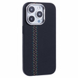 Pouzdro pro iPhone 13 Pro Max, Carbon Fiber MagSafe, černé