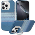 Pouzdro iPhone 16 Pro, Frame Kickstand, pro MagSafe, Moon Blue