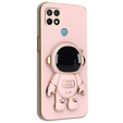 Pouzdro pro Oppo A15/A15S, Astronaut, růžové