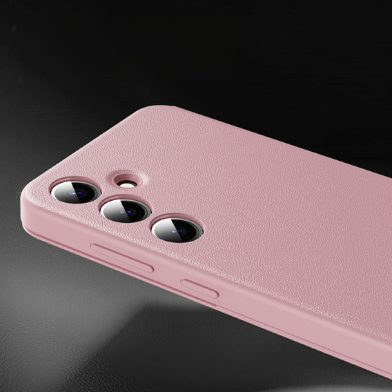 Flipové pouzdro pro Samsung Galaxy A56 5G, Smart View Wallet, růžové
