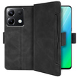 Klopové pouzdro pro Xiaomi Poco X6 5G, Card Slot, černé