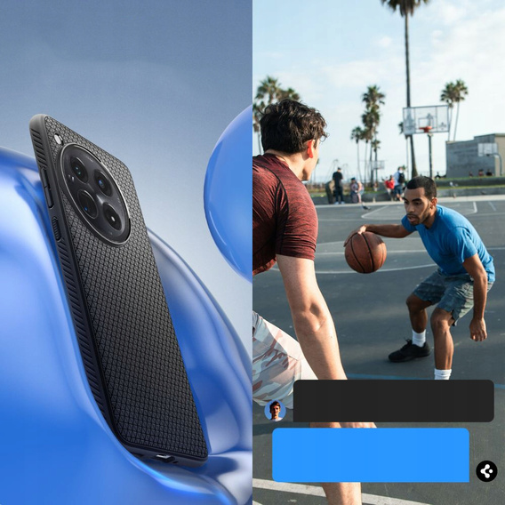 Pouzdro Spigen Liquid Air černé pro OnePlus 12 5G