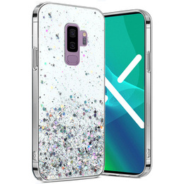 Pouzdro pro Samsung Galaxy S9+ Plus, Glittery, průhledné