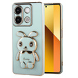 Pouzdro pro Xiaomi Redmi Note 13 5G, Rabbit, zelené + 9H tvrzené sklo