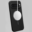 Silikonový obal pro Google Pixel 10 Pro XL, pro MagSafe, černý