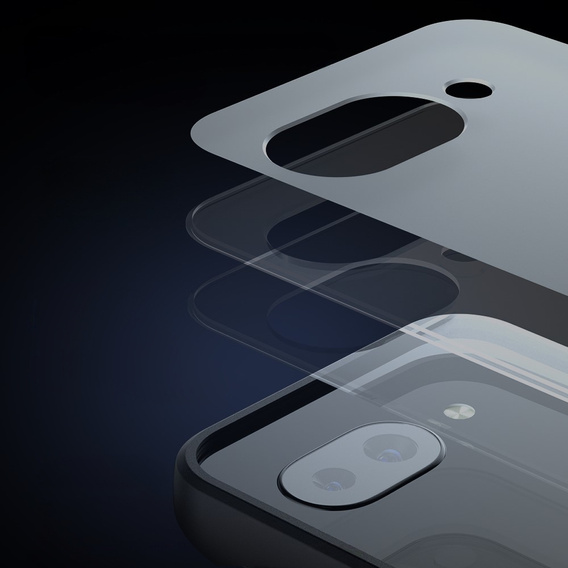 Pouzdro pro Google Pixel 9A, pro MagSafe, ERBORD Matt Case, černý
