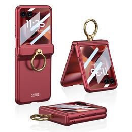 Pouzdro se stojánkem a ochranou pantů pro Motorola Razr 60 Ultra 5G