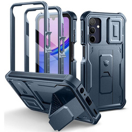 Pancéřové pouzdro pro Samsung Galaxy A15, Dexnor Full Body (Two Frames), modré