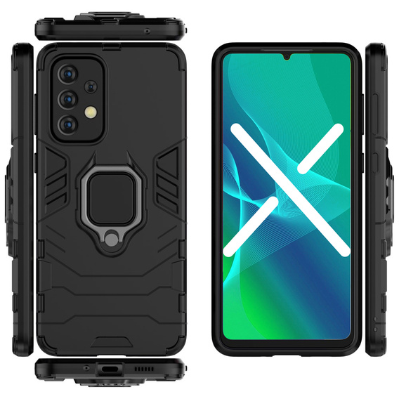 Pouzdro pro Samsung Galaxy A33 5G, Kickstand Ring, černé