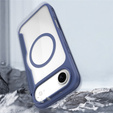 Pouzdro Dux Ducis pro iPhone Air, Skin X Pro, s klopou, pro MagSafe, tmavě modré