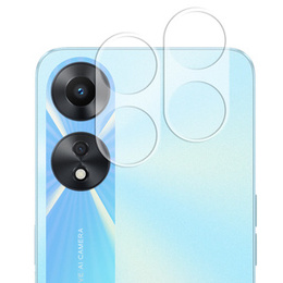 2x tvrzené sklo ERBORD pro kameru na Oppo A78 5G, průhledné