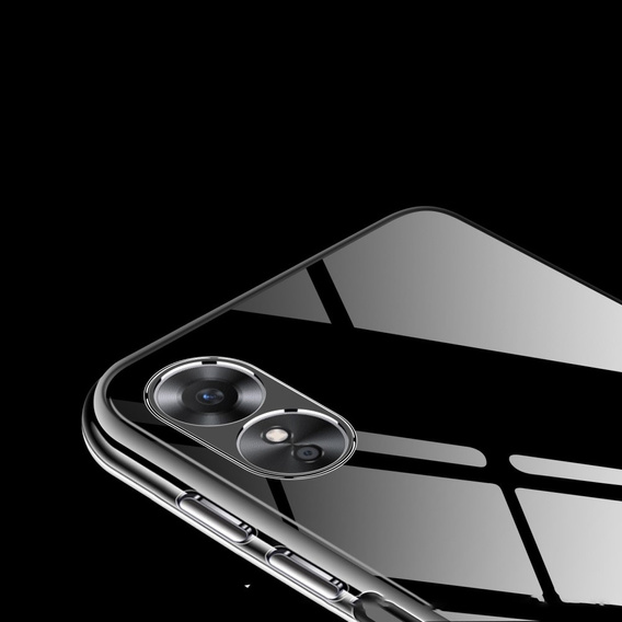 Pouzdro MOFI pro Oppo A17, tenké, průhledné