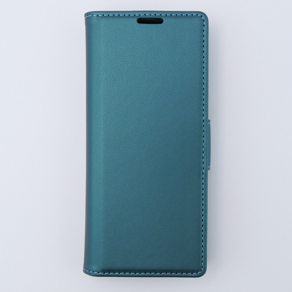 Pouzdro pro Samsung Galaxy Z Fold 5 5G, ERBORD Glossy Litchi, flipová peněženka, zelené