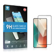 Tvrzené sklo Mocolo Full Glue pro Xiaomi Redmi Note 13 5G, černý rámeček