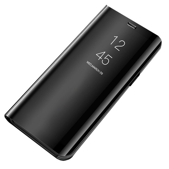 Pouzdro pro Samsung Galaxy A22 5G, Clear View, černé